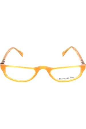 Ermenegildo Zegna Brillenfassung VZ3516-06DS Gelb Ø 50 mm