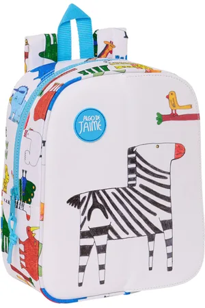 Algo de Jaime Kinderrucksack Weiß 22 x 27 x 10 cm