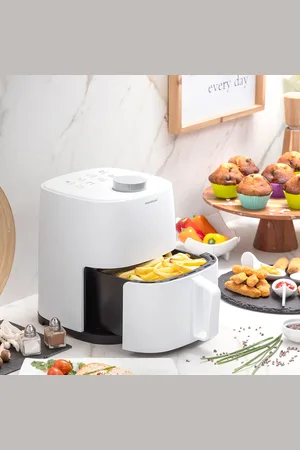 InnovaGoods Heißluftfritteuse Fryinn Lite 2000 Weiß 1200 W 2 L