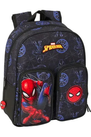 SPIDERMAN Schulrucksack Attack Schwarz 27 x 33 x 10 cm