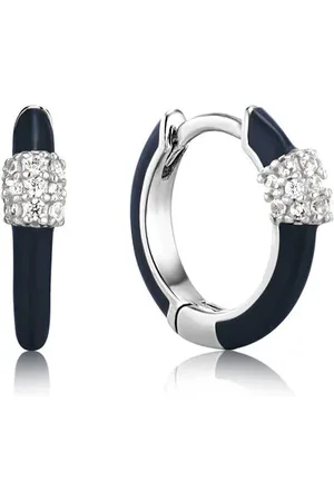 ANIA HAIE Damenohrringe E031-01H-B Sterlingsilber 1 cm