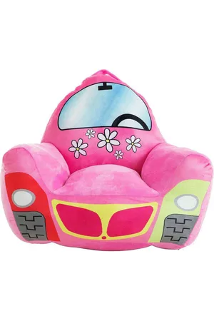 BigBuy Home Kindersessel Auto Rosa 52 x 48 x 51 cm