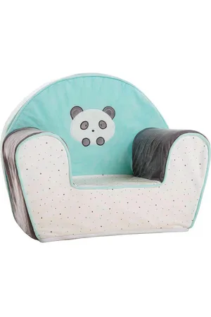 BigBuy Home Kindersessel Pandaknochen 44 x 34 x 53 cm