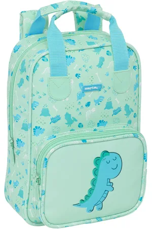 Safta Kinderrucksack Dino grün 20 x 28 x 8 cm