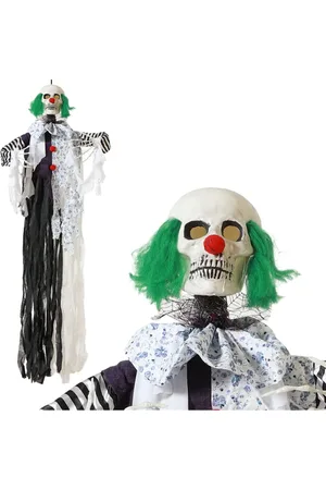 BigBuy Home Halloween-Dekoration Clown 160 x 116 cm