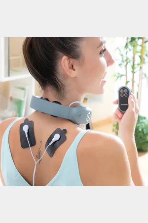 InnovaGoods Wiederaufladbares Nackenmassagegerät mit Fernsteuerung Nekival