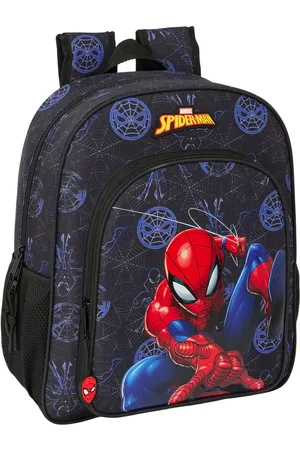 SPIDERMAN Schulrucksack Attack Schwarz 32 x 38 x 12 cm
