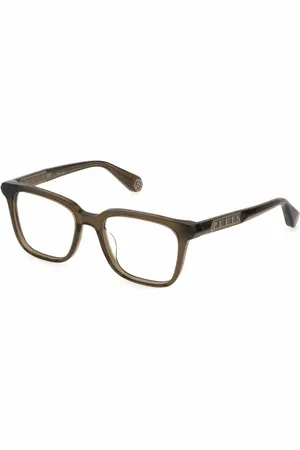 Philipp Plein Brillenfassung VPP015M-5303GE-21G grün Ø 53 mm