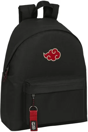 Naruto Schulrucksack 33 x 42 x 15 cm Schwarz