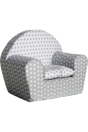 BigBuy Home Kindersessel Grau Sterne