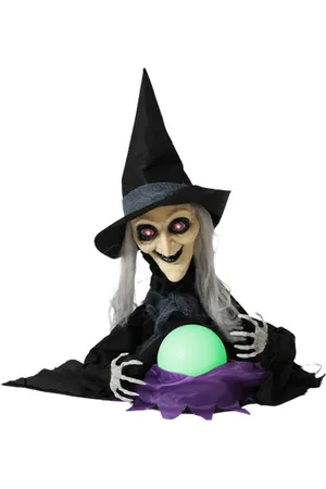 BigBuy Home Halloween-Dekoration Hexe 75 x 23 x 50 cm