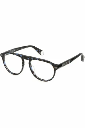 Philipp Plein Brillenfassung VPP016M-540L93-21G Blau ø 54 mm