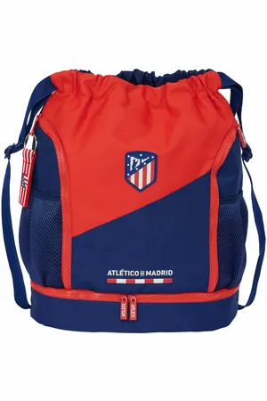 ATLETICO MADRID Rucksack für Kinder Blau Rot 35 x 40 x 1 cm