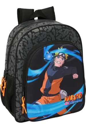 Naruto Schulrucksack Schwarz 32 x 38 x 12 cm