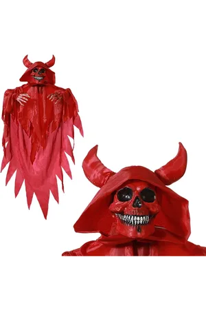BigBuy Home Halloween-Dekoration Dämon 153 x 106 x 16 cm