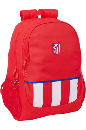 ATLETICO MADRID Schulrucksack Rot 32 x 44 x 16 cm