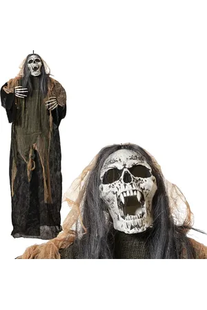 BigBuy Home Halloween-Dekoration Skelett 160 x 110 cm