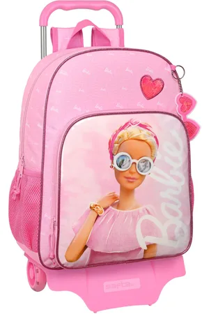 Barbie Schulrucksack mit Rädern Girl Rosa 33 x 42 x 14 cm