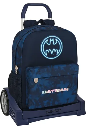 Batman Schulrucksack mit Rädern Legendary Marineblau 32 x 43 x 14 cm