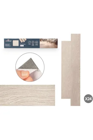 Gift Decor Vinyl Parquet Grau 24 Stück