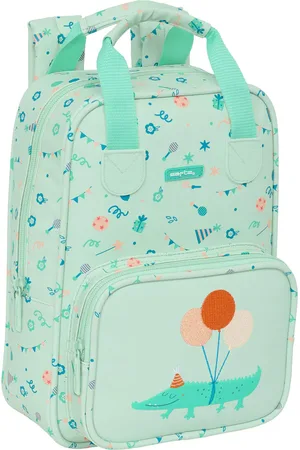 Safta Kinderrucksack Fiesta grün 20 x 28 x 8 cm
