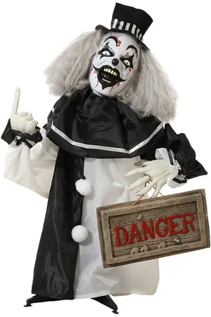 BigBuy Home Halloween-Dekoration Clown 120 x 85 x 18 cm