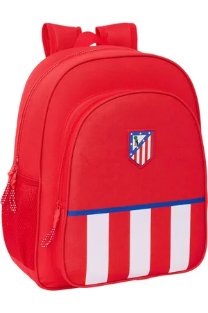 ATLETICO MADRID Schulrucksack Rot 32 x 38 x 12 cm