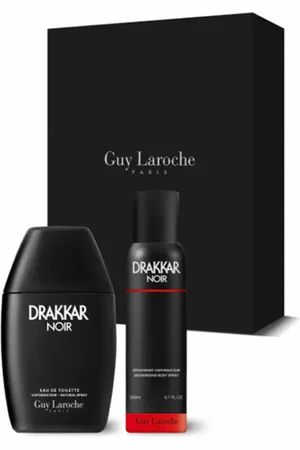 GUY LAROCHE Set mit Herrenparfüm DRAKKAR NOIR EDT 2 Stücke
