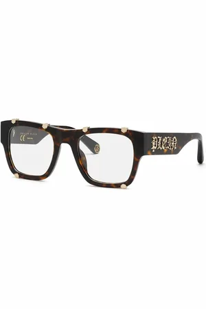 Philipp Plein Brillenfassung VPP042W-540722 Braun ø 54 mm