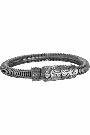 Police Herrenarmreif S14AJP02B Edelstahl 19 cm