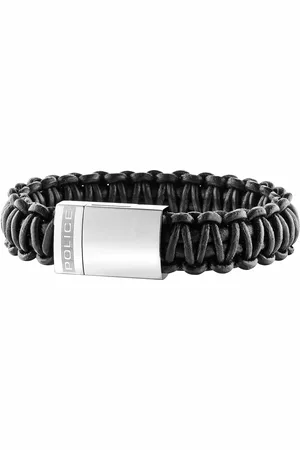 Police Herrenarmreif PJ25687BLB.01-S Leder