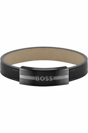 HUGO BOSS Herrenarmreif 1580490M Leder 20 cm