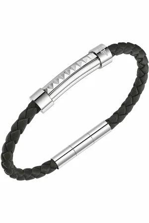 Police Herrenarmreif PEAGB0001413 Leder 18 cm