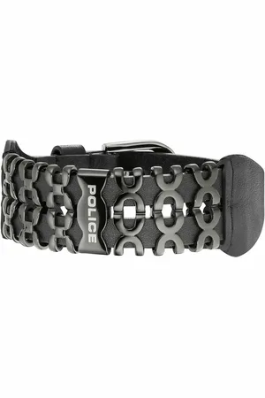 Police Herrenarmreif PJ26145BLB.02 Leder 19 cm
