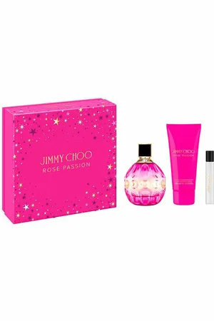 Jimmy Choo Set mit Damenparfüm ROSE PASSION 3 Stücke