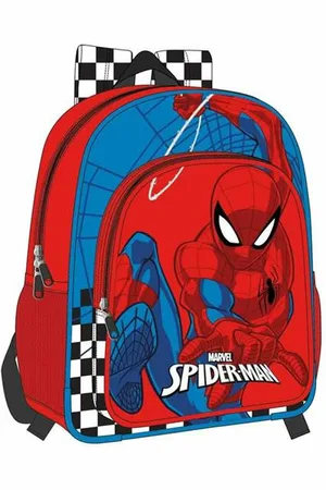 SPIDERMAN Schulrucksack Rot 31 x 12 x 38 cm