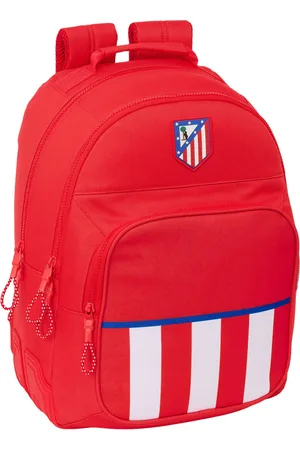 ATLETICO MADRID Schulrucksack Rot 32 x 42 x 15 cm