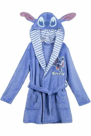 Stitch Kinder-Morgenmantel Blau