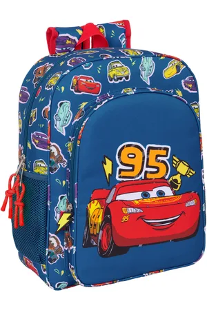 Cars Schulrucksack Racing Marineblau 32 x 38 x 12 cm