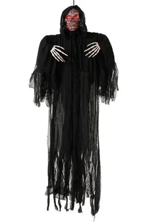 BigBuy Home Halloween-Dekoration Skelett 183 x 120 x 12 cm