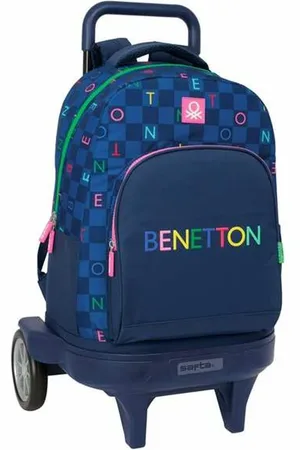 Benetton Schulrucksack Damero 33 x 45 x 22 cm