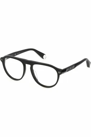 Philipp Plein Brillenfassung VPP016M-540700-21G Schwarz ø 54 mm