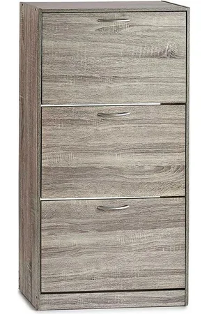 Gift Decor Schuhschrank Grau 24 x 116 x 60 cm