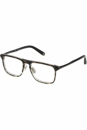 Philipp Plein Brillenfassung VPP019M-530XAS-21G Grau Ø 53 mm