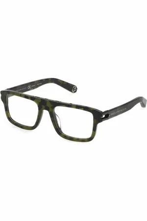 Philipp Plein Brillenfassung VPP021M-53092I-21G grün Ø 53 mm