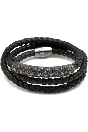 Pesavento Damenarmreif W1STRB010 Schwarz Sterlingsilber (19 cm)