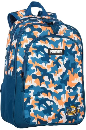 Fortnite Schulrucksack Blau 42 x 32 x 20 cm Tarnfarbe