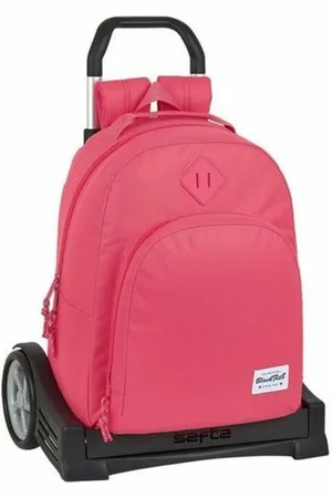 Blackfit8 Schulrucksack mit Rädern Evolution M860A Rosa (32 x 42 x 15 cm)
