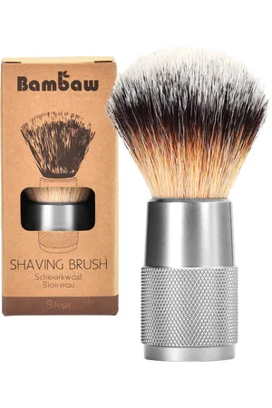 Bambaw Rasierpinsel - Silver