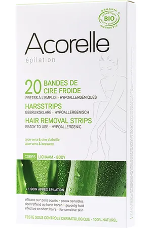 Acorelle Enthaarungsstreifen Körper - 20 Stk
